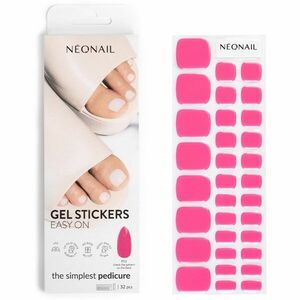 NEONAIL Easy On Gel Stickers nálepky na nechty na nohy odtieň P02 32 ks vyobraziť