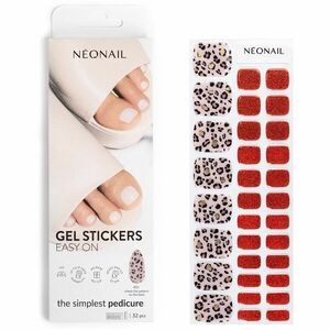 NEONAIL Easy On Gel Stickers nálepky na nechty na nohy odtieň P01 32 ks vyobraziť