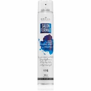 Brelil Professional Salon Format Strong Fixing Spray lak na vlasy s extra silnou fixáciou 500 ml vyobraziť