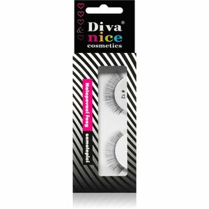 Diva & Nice Cosmetics Accessories nalepovacie mihalnice z prírodných vlasov No. 12 1 ks vyobraziť