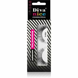 Diva & Nice Cosmetics Accessories nalepovacie mihalnice z prírodných vlasov No. V0015 1 ks vyobraziť
