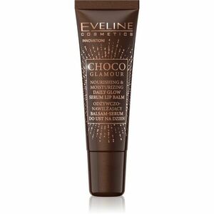 Eveline Cosmetics Choco Glamour vyživujúci a hydratačný balzam na pery 12 ml vyobraziť