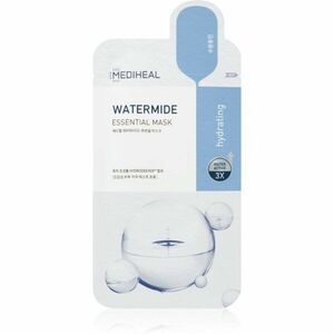 MEDIHEAL Essential Mask Watermide hydratačná plátienková maska pre rozjasnenie pleti 24 ml vyobraziť