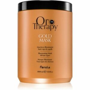 Fanola Oro Therapy Gold Mask maska na vlasy s 24karátovým zlatom 1000 ml vyobraziť
