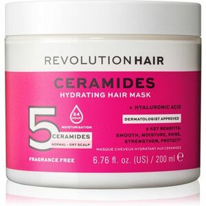 Revolution Haircare 5 Ceramides + Hyaluronic Acid hydratačná maska na vlasy s ceramidmi 200 ml vyobraziť