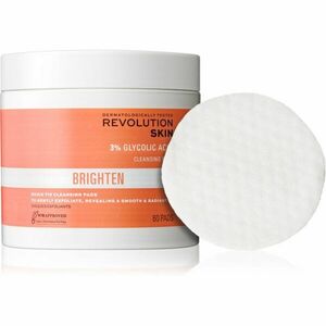 Revolution Skincare Brighten 3% Glycolic Acid čistiace tampóny 60 ks vyobraziť