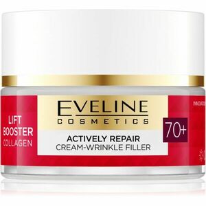 Eveline Cosmetics Lift Booster Collagen hydratačný a vyživujúci krém na vrásky 70+ 50 ml vyobraziť