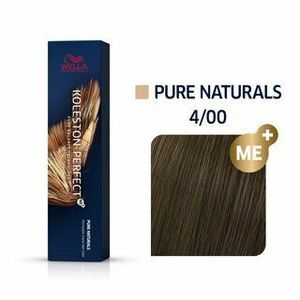 Wella Professionals Koleston Perfect Me+ Pure Naturals profesionálna permanentná farba na vlasy 4/00 60 ml vyobraziť