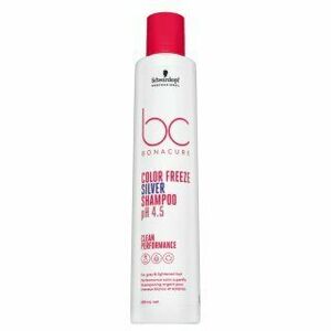 Schwarzkopf Professional BC Bonacure Color Freeze Silver Shampoo pH 4.5 Clean Performance tónovací šampon pre platinovo blond a šedivé vlasy 250 ml vyobraziť