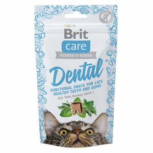 BRIT Care Snack Dental z morčacieho mäsa pre mačky 50 g vyobraziť