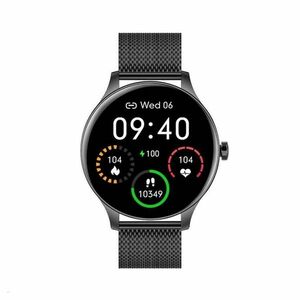 GARETT ELECTRONICS Smartwatch Classy čierna oceľ chytré hodinky vyobraziť