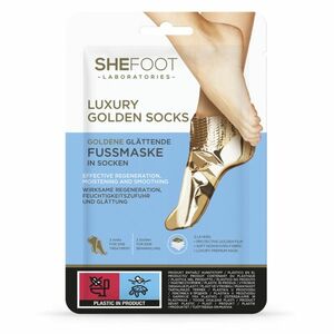 SHEFOOT Luxury golden - zlaté zjemňujúce ponožky 1 pár vyobraziť