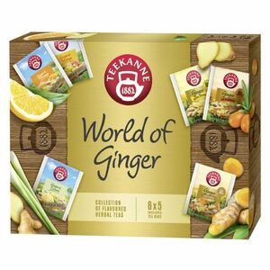TEEKANNE World of ginger kolekcia zázvorových čajov 6 x 5 sáčkov vyobraziť