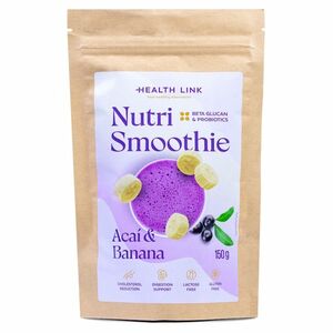 HEALTH LINK Nutri smoothie banana-acai 150 g vyobraziť