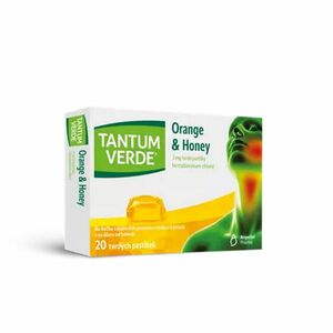 TANTUM VERDE Orange & honey 3 mg 20 pastiliek vyobraziť