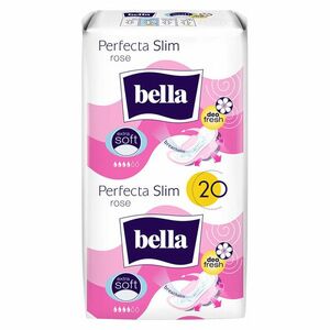 BELLA Perfecta Slim Rose Hygienické parfumované vložky s krídelkami 20 ks vyobraziť