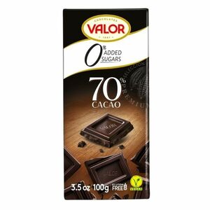 VALOR Čokoláda 70 % kakaa bez cukru 100 g vyobraziť