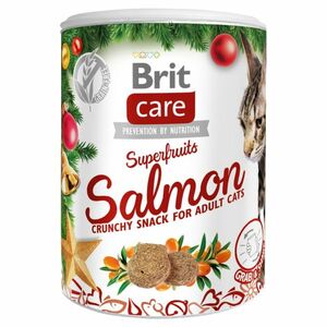 BRIT Care Cat Snack Christmas Superfruits maškrta pre mačky 100 g vyobraziť