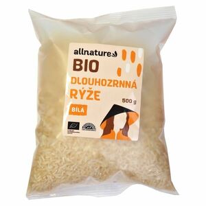 ALLNATURE Dlhozrnná ryža biela 500 g BIO vyobraziť