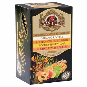 BASILUR Rooibos Assorted bylinný čaj 25 vrecúšok vyobraziť