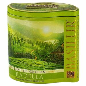 BASILUR Leaf of Ceylon Radella zelený čaj v plechovej dóze 100 g vyobraziť