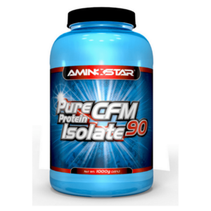 AMINOSTAR Pure CFM whey protein isolate 90% príchuť jahoda 1000 g vyobraziť