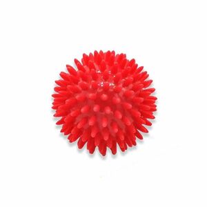 REHABIQ Masážna loptička ježko červená 8 cm vyobraziť