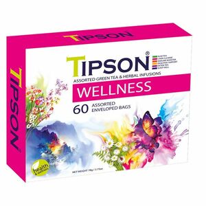 TIPSON Wellness Assorted bylinné čaje 60 vreciek vyobraziť