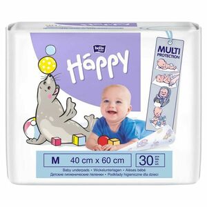 BELLA HAPPY Baby detské hygienické podložky 40 x 60 cm 30 kusov vyobraziť