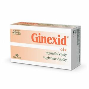 GINEXID vaginálne čapíky 10 kusov vyobraziť