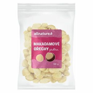 ALLNATURE Makadamové orechy 50 g vyobraziť