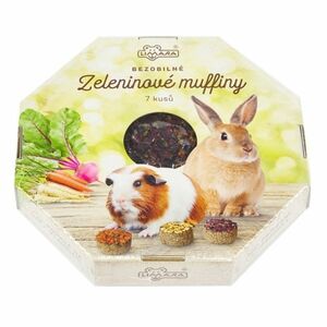 LIMARA Pochúťka bezobilnej zeleninovej sennej muffiny pre králiky 350 g vyobraziť