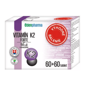 EDENPHARMA Vitamín K2 forte 2 x 60 tabliet vyobraziť