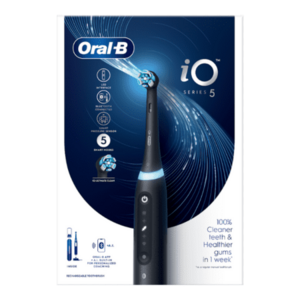 Oral-B iO Series 5 Black Elektrická zubná kefka vyobraziť