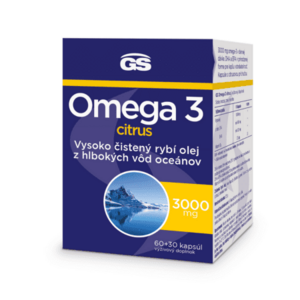 GS Omega 3 citrus 60 + 30 kapsúl vyobraziť