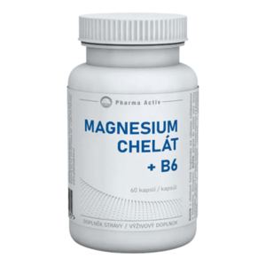 PHARMA ACTIV Magnesium chelát + B6 60 kapsúl vyobraziť