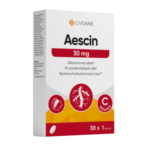 LIVSANE Aescin 30 mg 30 tabliet vyobraziť