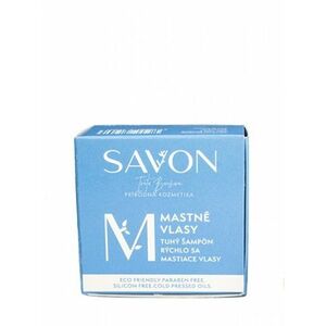 Prírodný tuhý šampón - na mastné vlasy SAVON 60 g vyobraziť