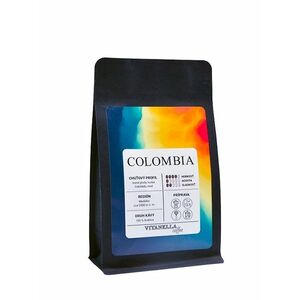 Colombia - výberová zrnková káva VITANELLA - Hmotnosť: 200 g vyobraziť