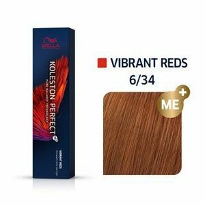 Wella Professionals Koleston Perfect Me+ Vibrant Reds profesionálna permanentná farba na vlasy 6/34 60 ml vyobraziť