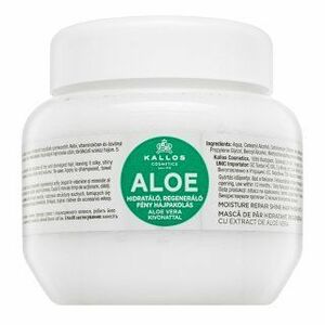 Kallos Aloe Moisture Repair Shine Hair Mask vyživujúca maska pre hebkosť a lesk vlasov 275 ml vyobraziť
