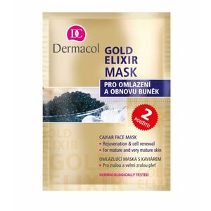 Dermacol Gold elixir maska vyobraziť