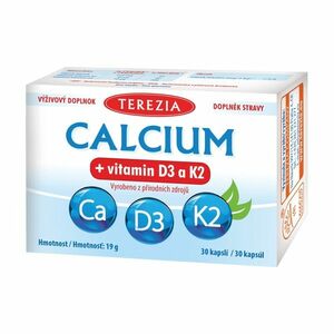 TEREZIA CALCIUM + vitamín D3 a K2 vyobraziť