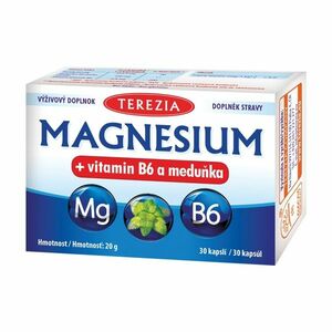 TEREZIA MAGNESIUM + vitamin B6 a meduňka vyobraziť