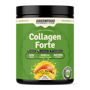 GreenFood Performance Collagen Forte mango 420g vyobraziť