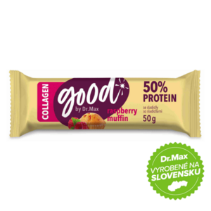 Good by Dr. Max Protein Bar 50% Raspberry Muffin 50 g vyobraziť