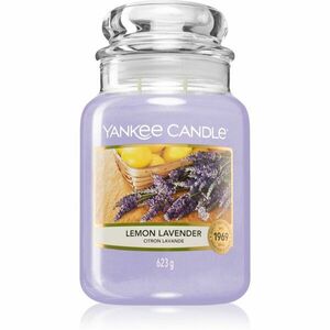 Yankee Candle Lemon Lavender vonná sviečka Classic malá 623 g vyobraziť