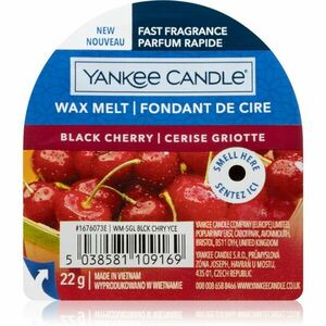 Yankee Candle Black Cherry vosk do aromalampy 22 g vyobraziť