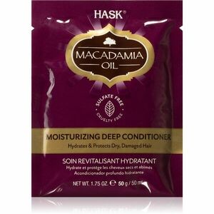 HASK Macadamia Oil hydratačný kondicionér pre suché, poškodené, chemicky ošetrené vlasy 50 ml vyobraziť