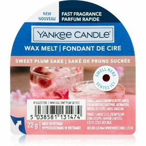 Yankee Candle Sweet Plum Sake vosk do aromalampy 22 g vyobraziť